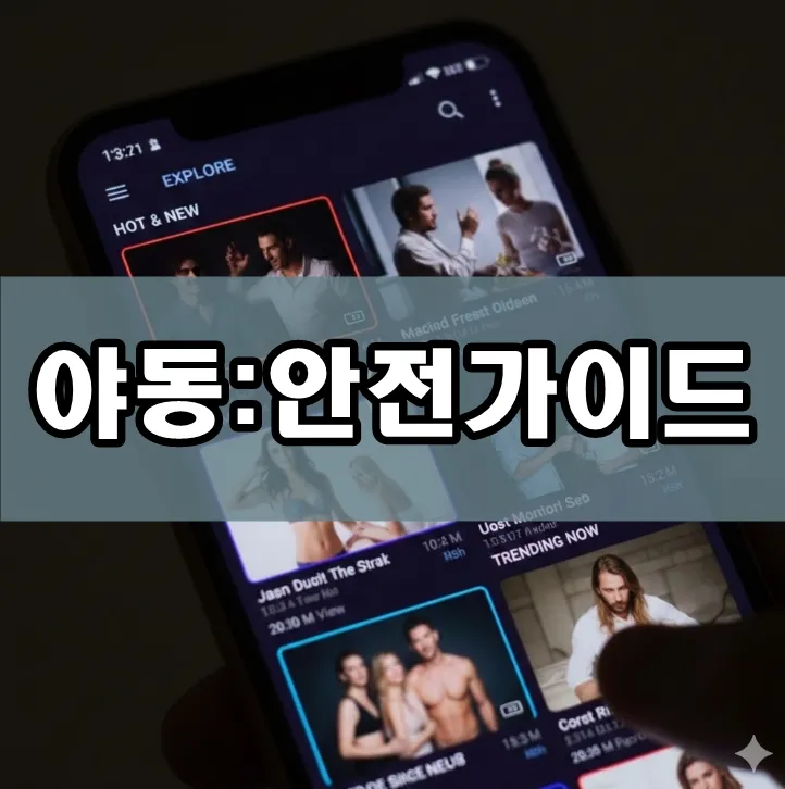 야동, 안전 이용 가이드 야동, 안전 이용 가이드